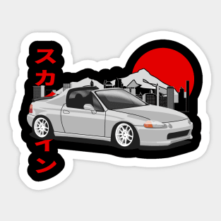 Honda Civic Del Sol JDM Style Sticker